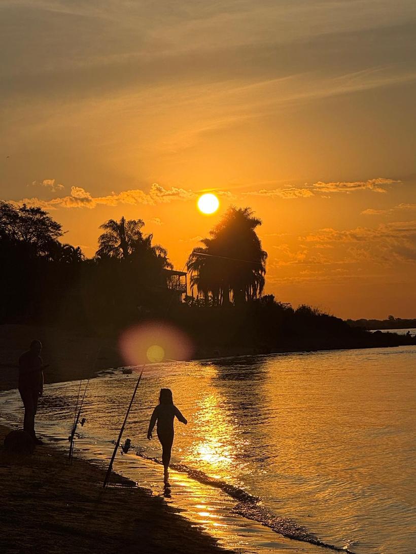 Atardecer en la costa